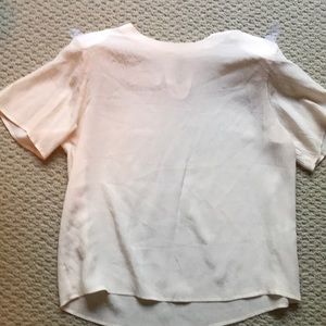 Gorgeous 100% silk blush pants outfit. BNWT. Sz M.